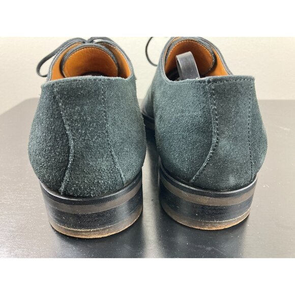 Canali Black Suede Oxfords 7 main image 5